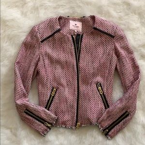 Juicy Couture pink tweed jacket